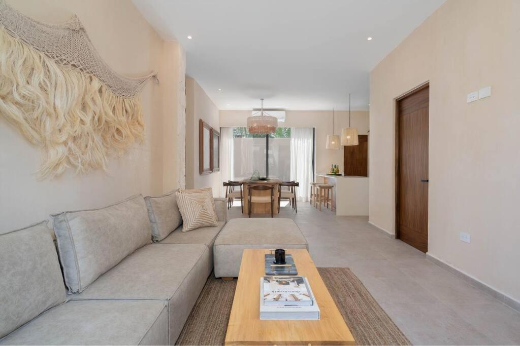Lujoso Departamento Boho-Chic Con Alberca Privada Leilighet Tulum Eksteriør bilde