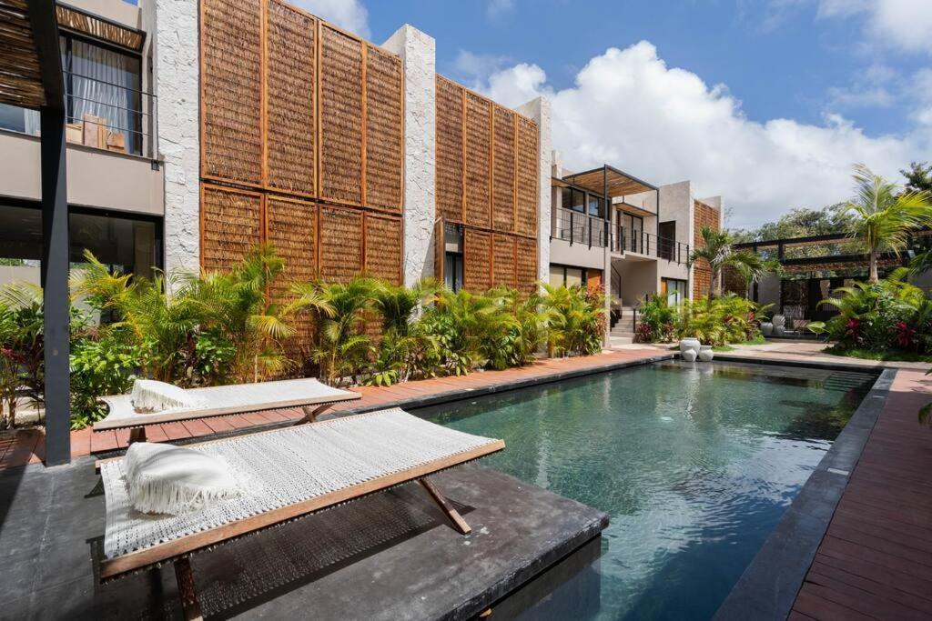 Lujoso Departamento Boho-Chic Con Alberca Privada Leilighet Tulum Eksteriør bilde