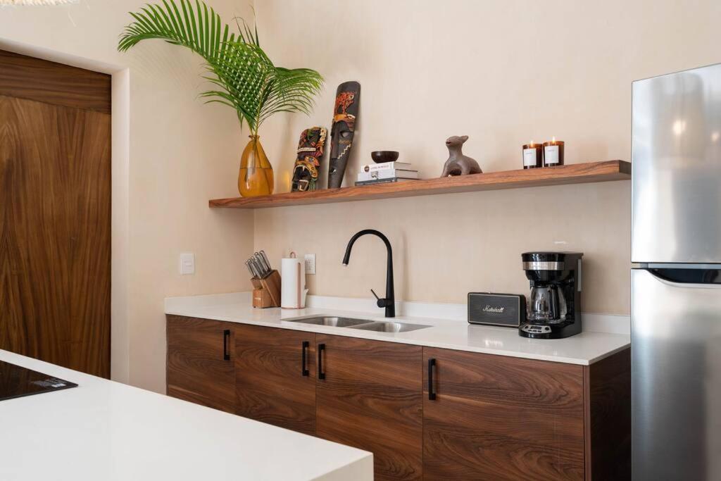 Lujoso Departamento Boho-Chic Con Alberca Privada Leilighet Tulum Eksteriør bilde