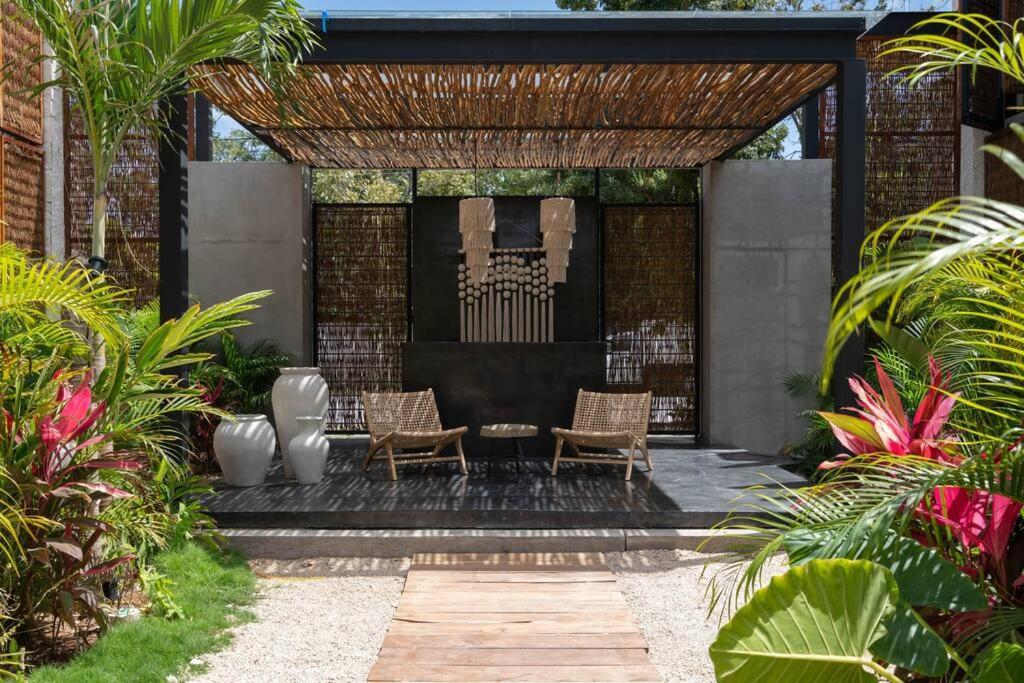 Lujoso Departamento Boho-Chic Con Alberca Privada Leilighet Tulum Eksteriør bilde