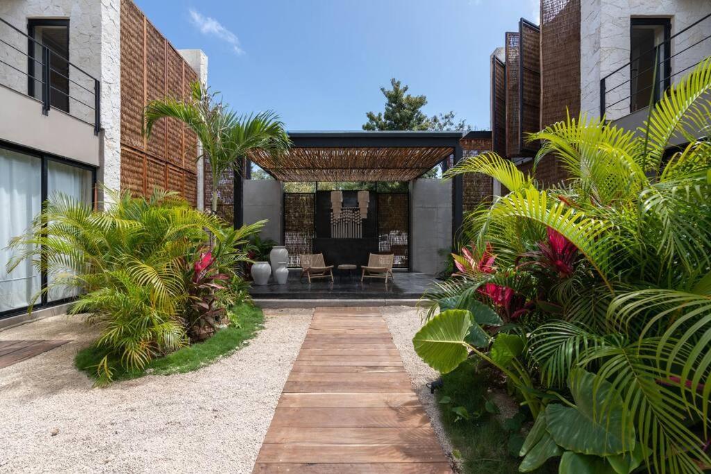 Lujoso Departamento Boho-Chic Con Alberca Privada Leilighet Tulum Eksteriør bilde