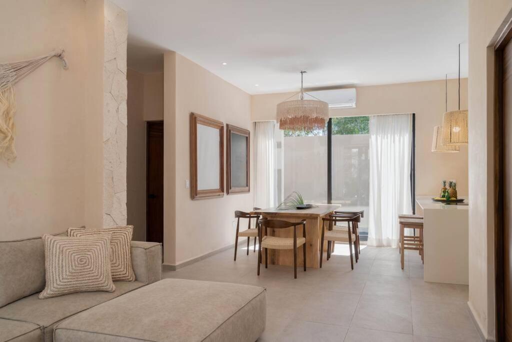 Lujoso Departamento Boho-Chic Con Alberca Privada Leilighet Tulum Eksteriør bilde
