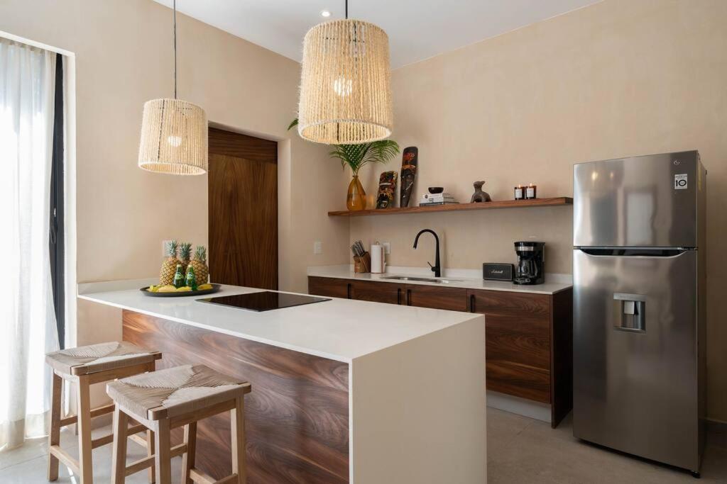 Lujoso Departamento Boho-Chic Con Alberca Privada Leilighet Tulum Eksteriør bilde
