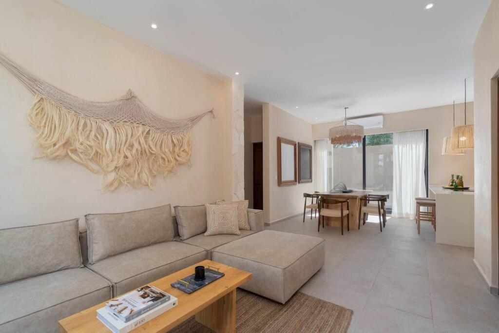 Lujoso Departamento Boho-Chic Con Alberca Privada Leilighet Tulum Eksteriør bilde